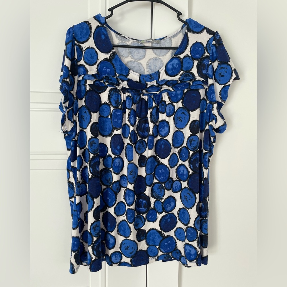 Marks & Spencer UK woman’s Blue Top UK Size 22 (US Size 18)